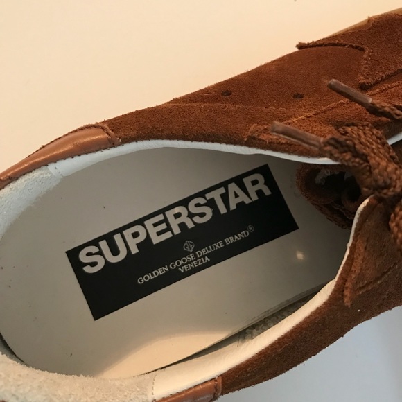 Sold RARE SUEDE SUPERSTAR GOLDEN GOOSE SNEAKERS - Picture 6 of 7